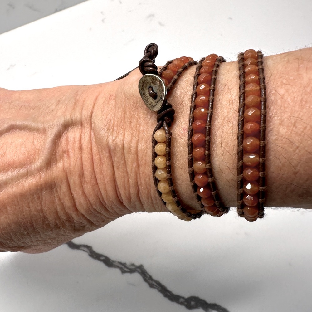 Assortment of Chan Luu wrap bracelets